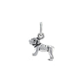 Sterling Silver Small Bull Dog Charm