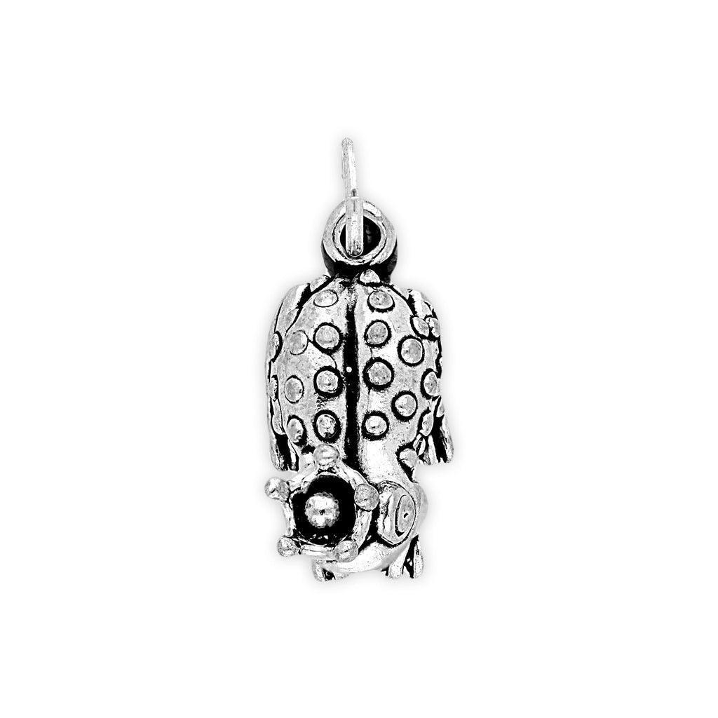 Sterling Silver Frog Prince Charm