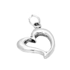 Sterling Silver Heart Charm