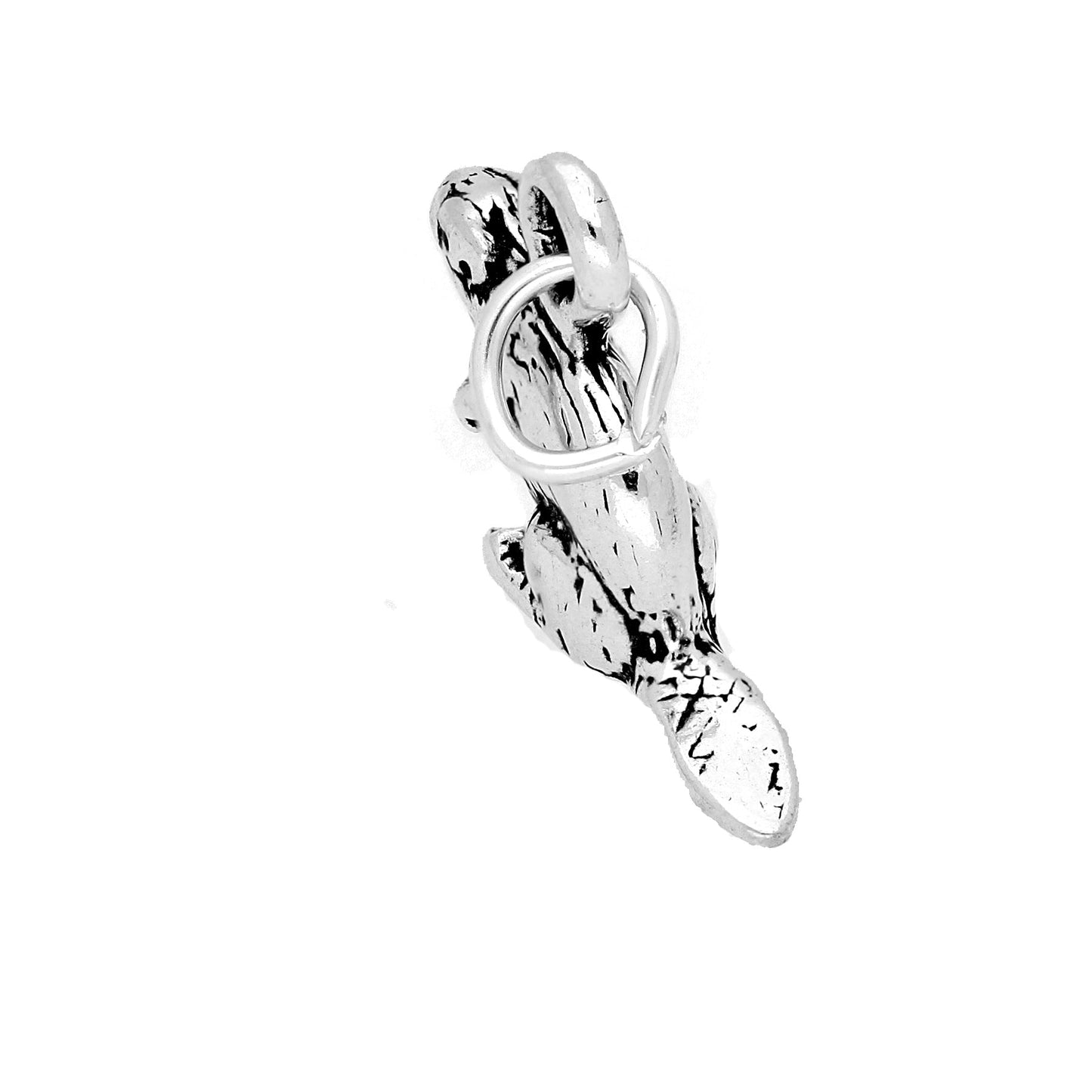 Sterling Silver Beaver Charm