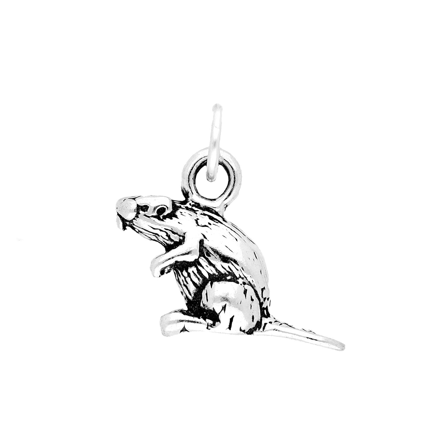 Sterling Silver Beaver Charm