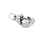 Sterling Silver Teddy Bear Charm