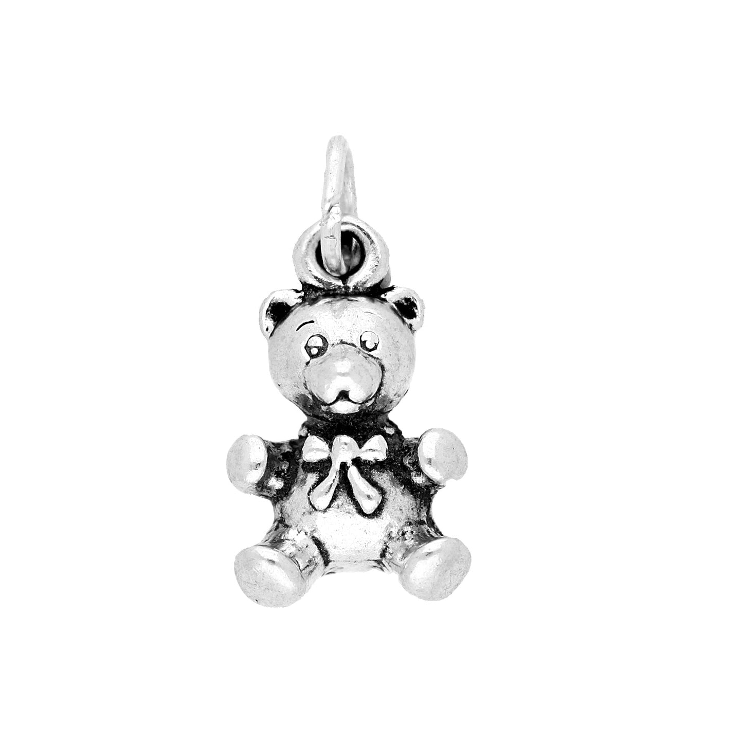 Sterling Silver Teddy Bear Charm