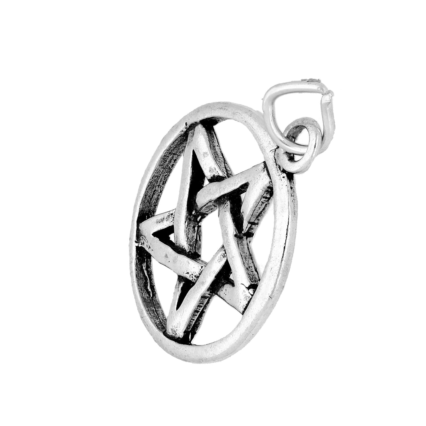 Sterling Silver Pentagram Charm