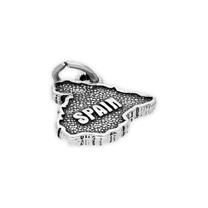Sterling Silver Spain Charm