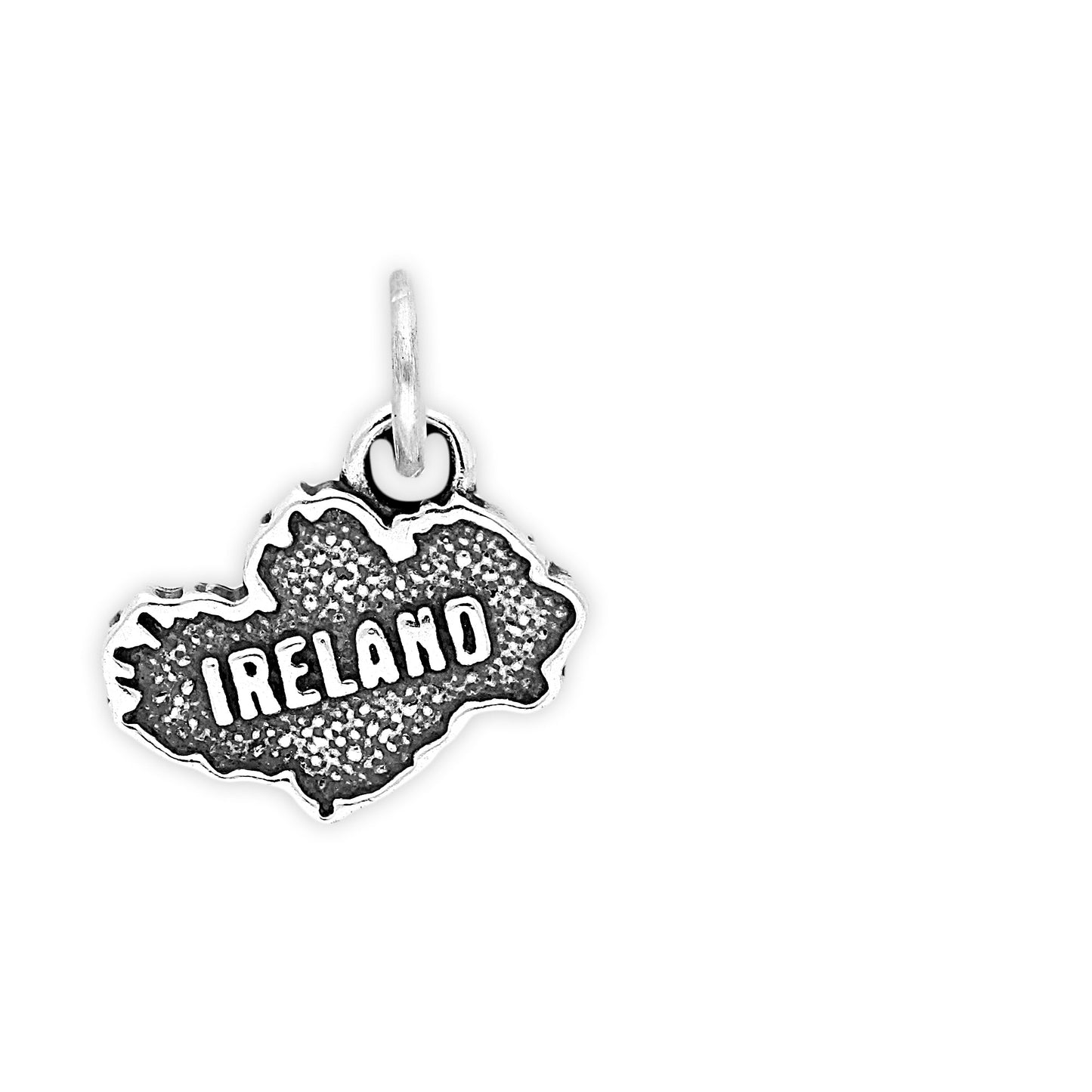 Sterling Silver Ireland Charm