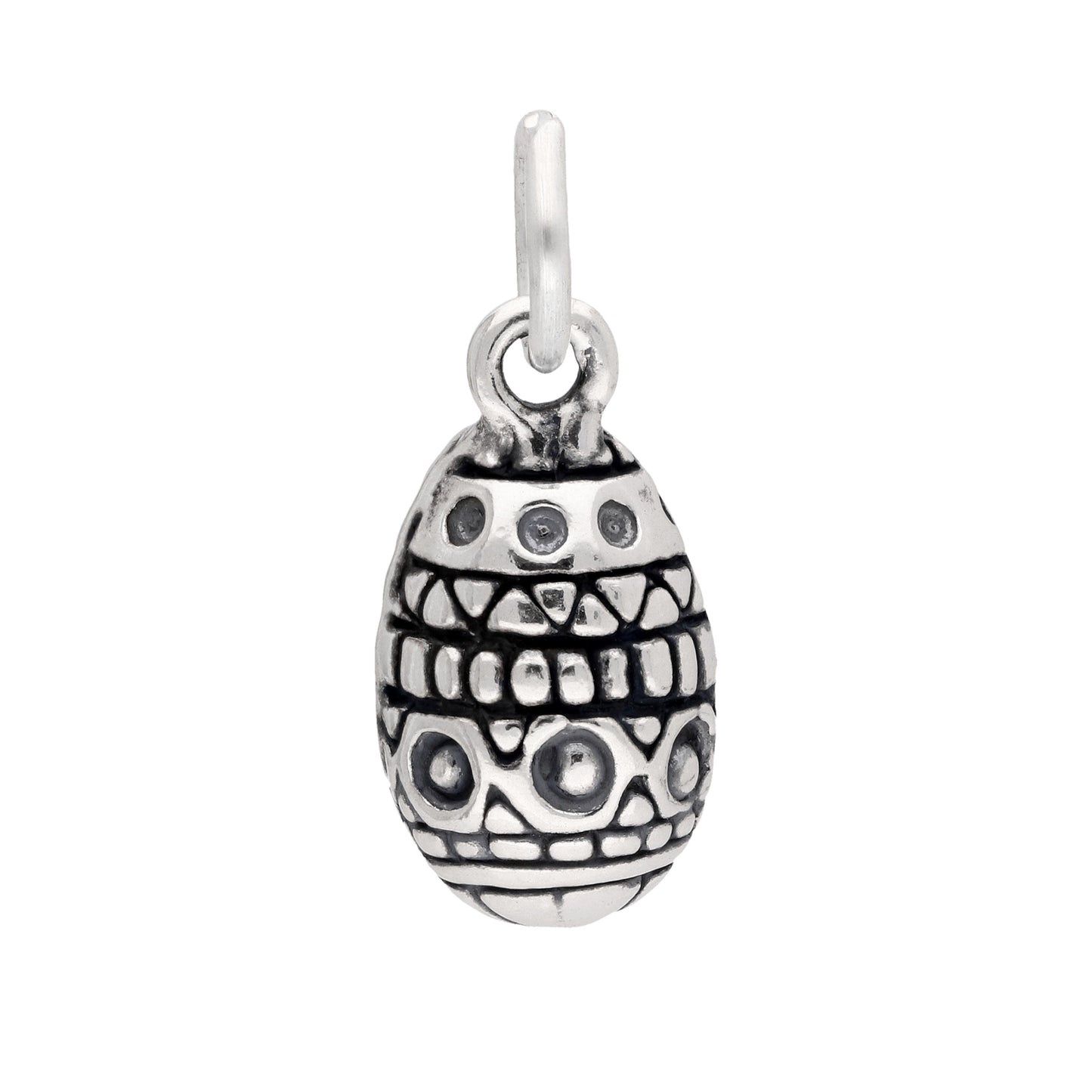 Sterling Silver Easter Egg Charm