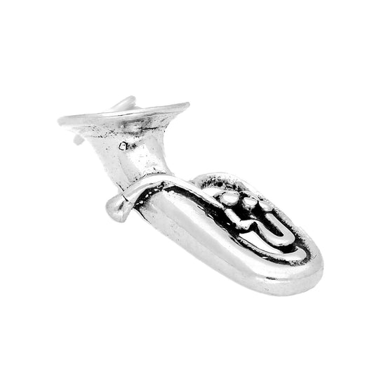 Sterling Silver Tuba Charm