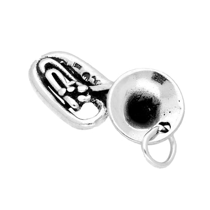 Sterling Silver Tuba Charm