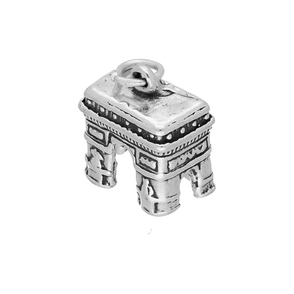 Sterling Silver Arc de Triomphe Charm