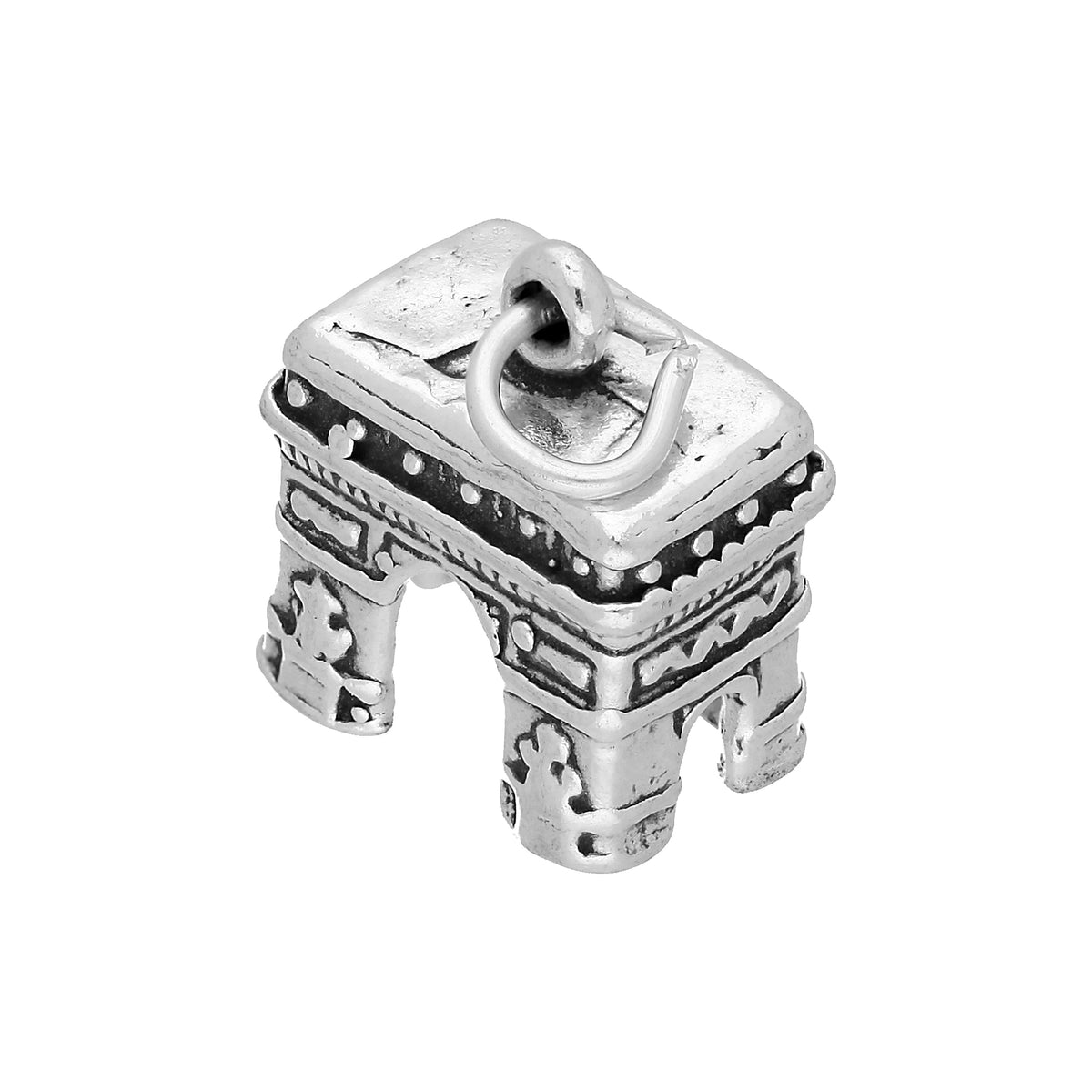 Sterling Silver Arc de Triomphe Charm