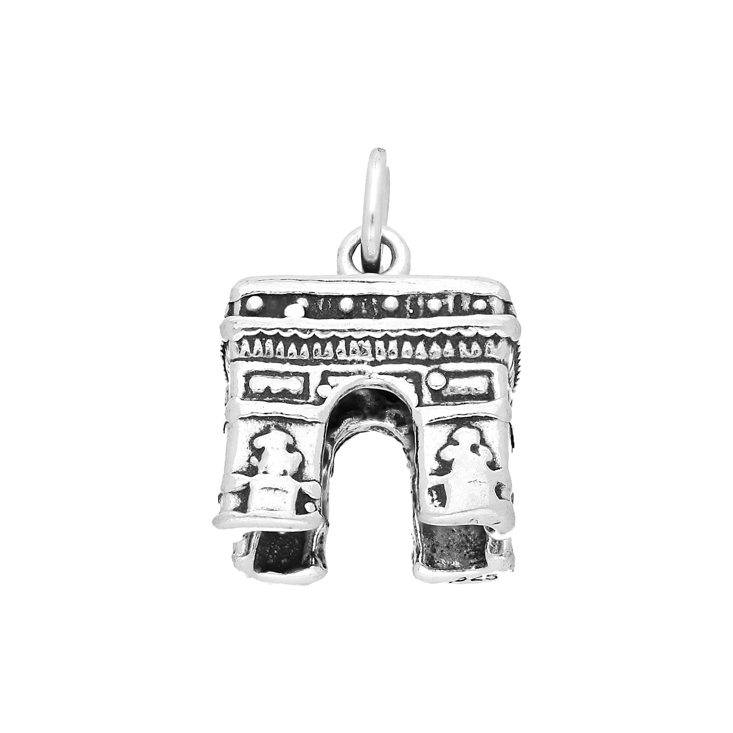 Sterling Silver Arc de Triomphe Charm