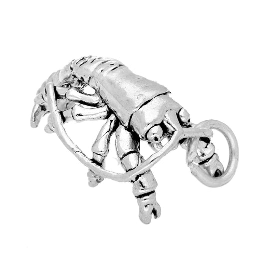 Sterling Silver Lobster Charm