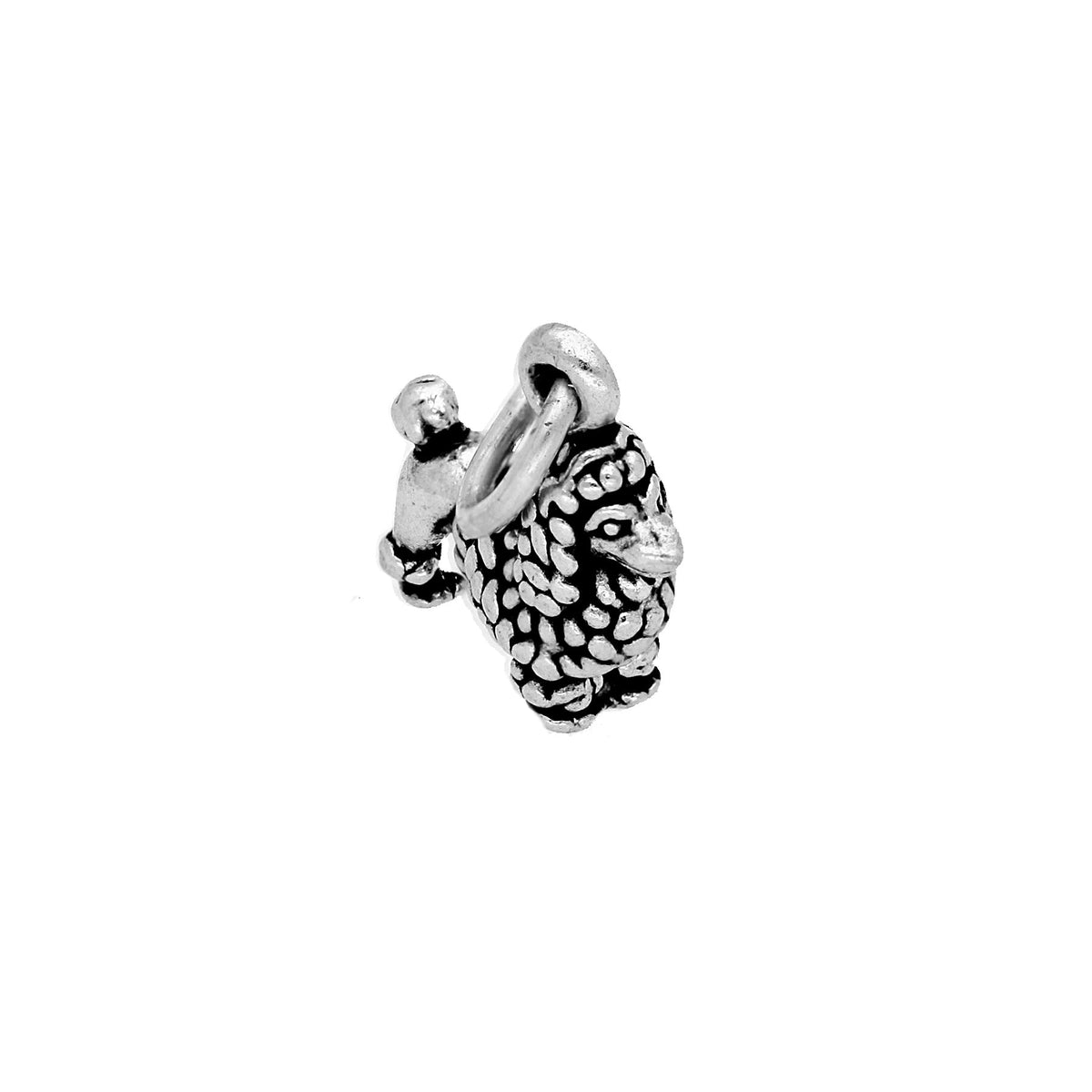 Sterling Silver Small Poodle Charm