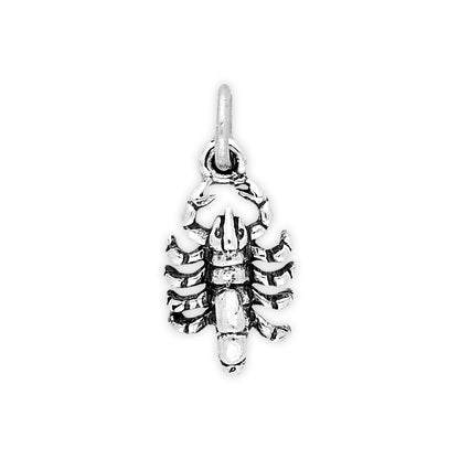 Sterling Silver Scorpio Scorpion Charm