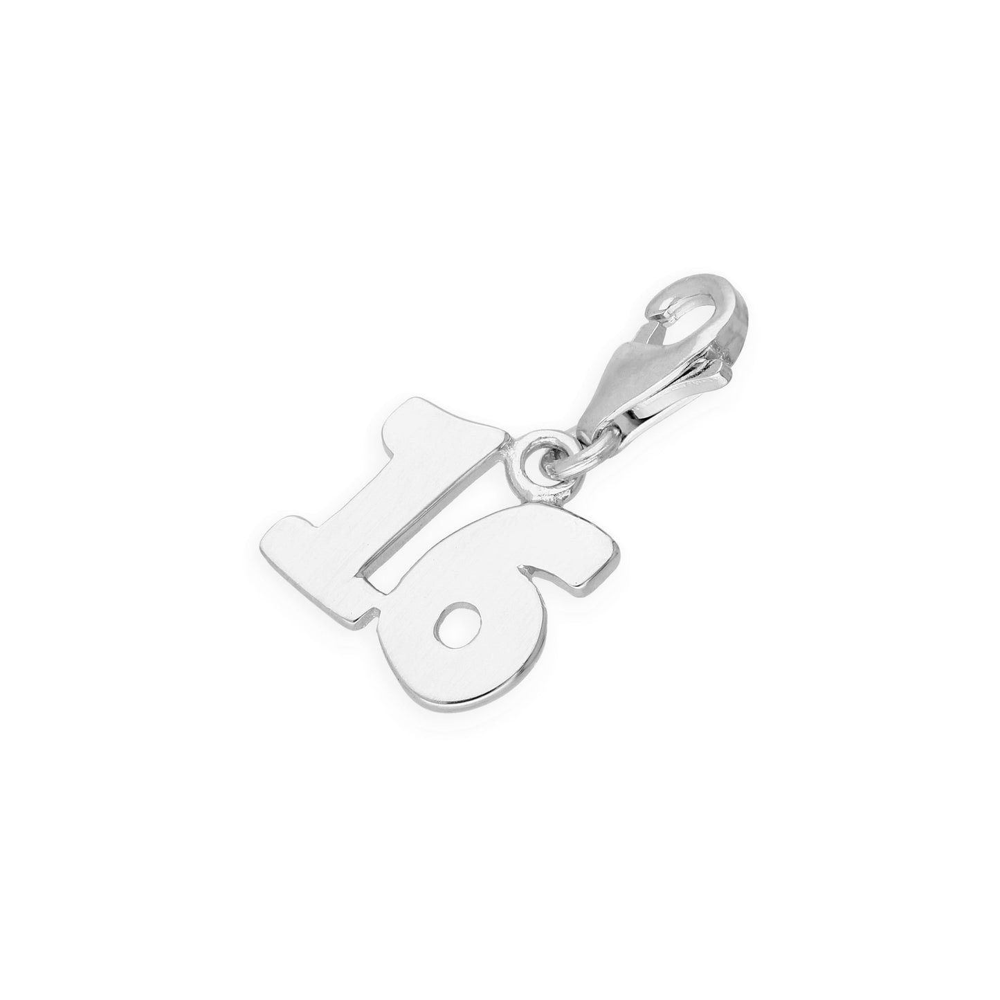 Sterling Silver 16th Birthday Clip on Charm
