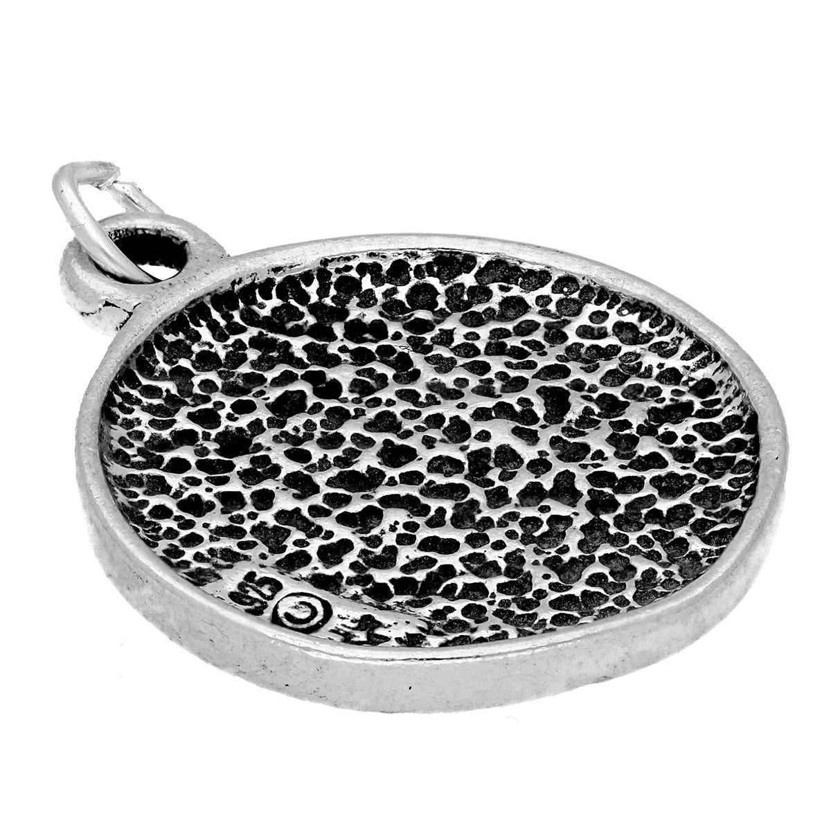 Sterling Silver Dartboard Charm