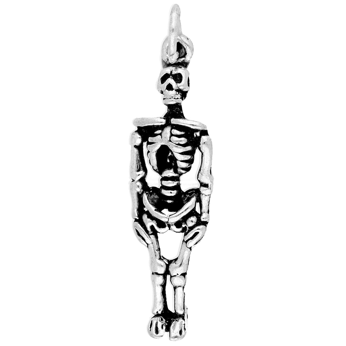 Sterling Silver Skeleton Charm