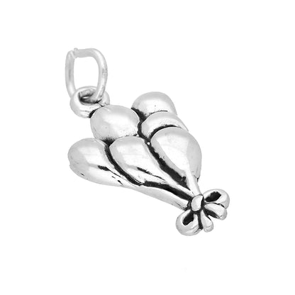 Sterling Silver Balloons Charm