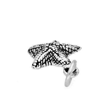 Sterling Silver Bat Starfish Charm