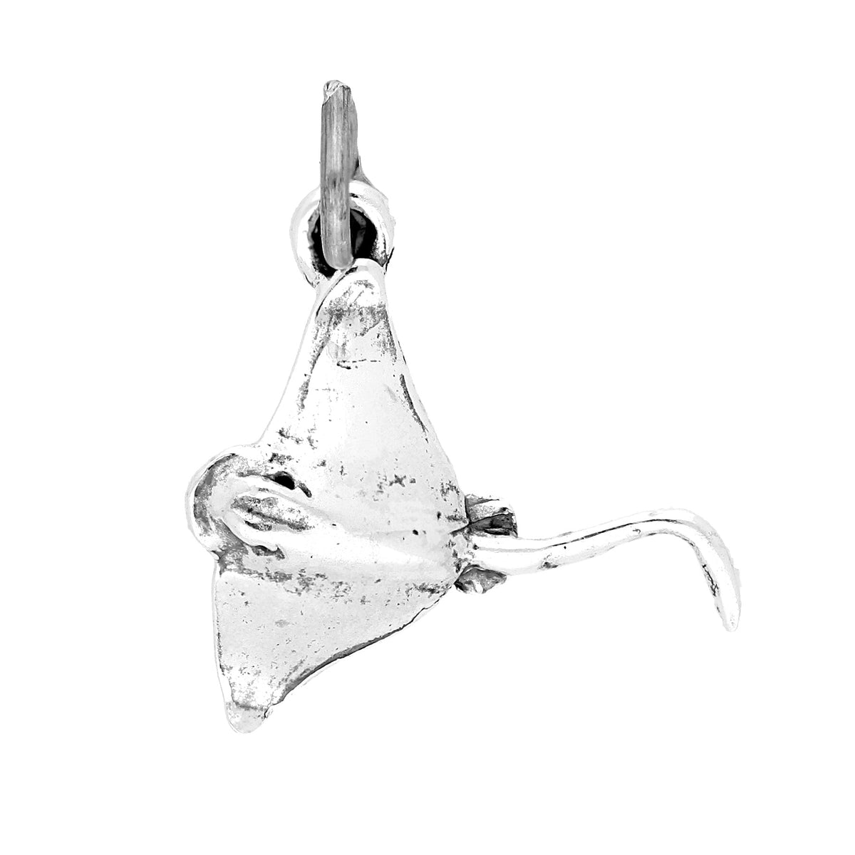 Sterling Silver Bat Ray Charm