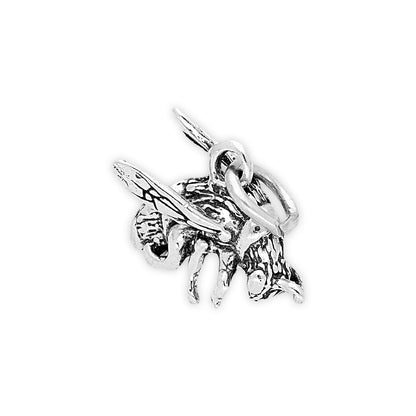 Sterling Silver Wasp Charm
