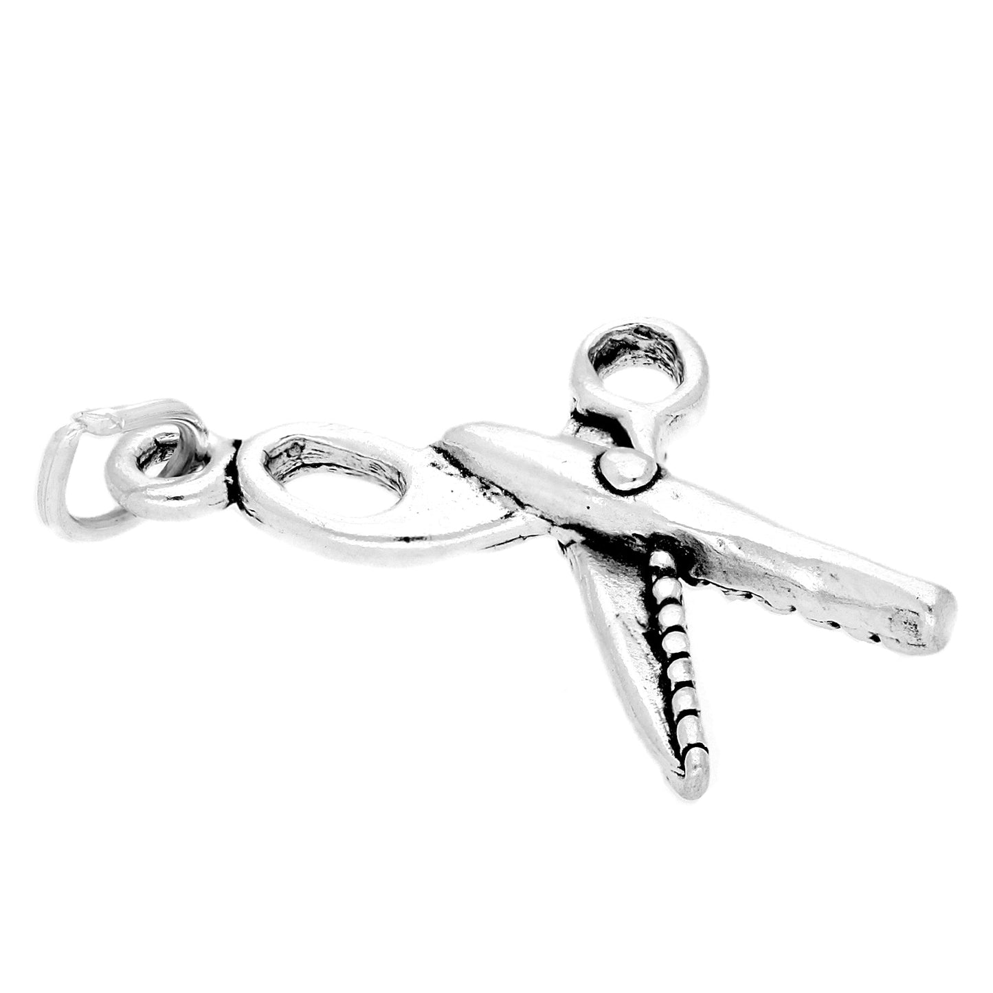Sterling Silver Pinking Shears Scissors Charm