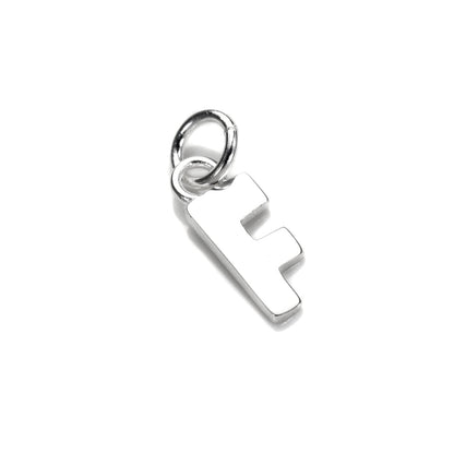 Sterling Silver Letter Charm