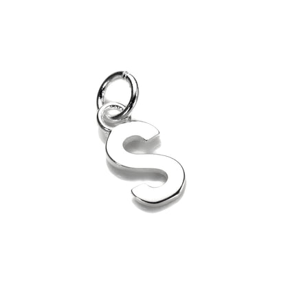 Sterling Silver Letter Charm