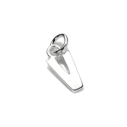 Sterling Silver Letter Charm