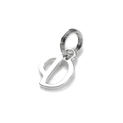 Sterling Silver Script Letter Charm
