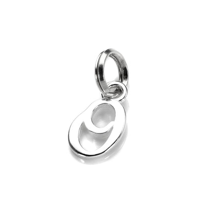 Sterling Silver Script Letter Charm