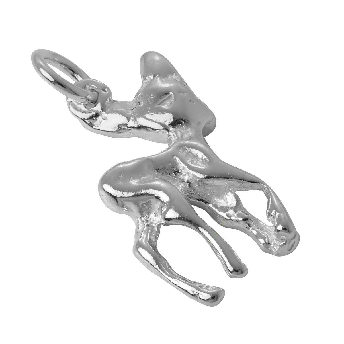 Sterling Silver Bambi Deer Charm