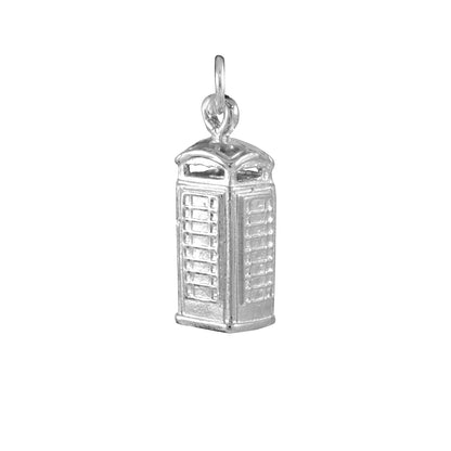 Sterling Silver Phone Box Charm