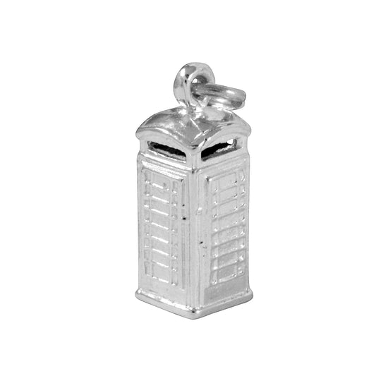 Sterling Silver Phone Box Charm