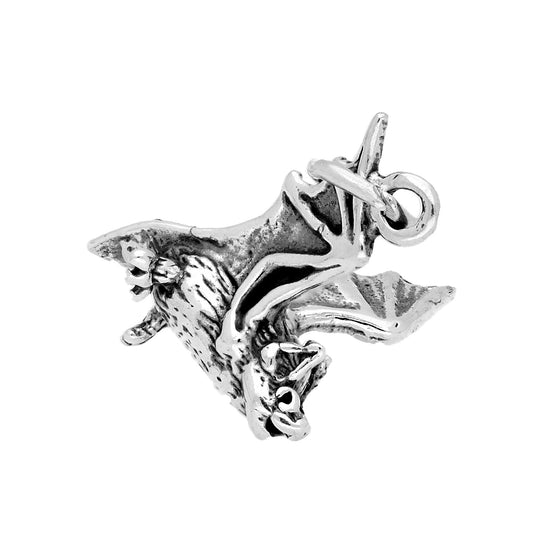 Sterling Silver Bat Charm