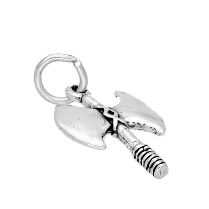 Sterling Silver Battle Axe Charm