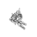 Sterling Silver Cupid Archer Charm