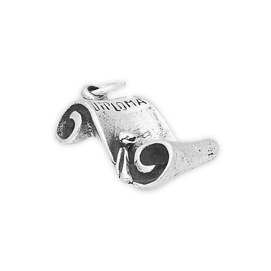 Sterling Silver Diploma Charm