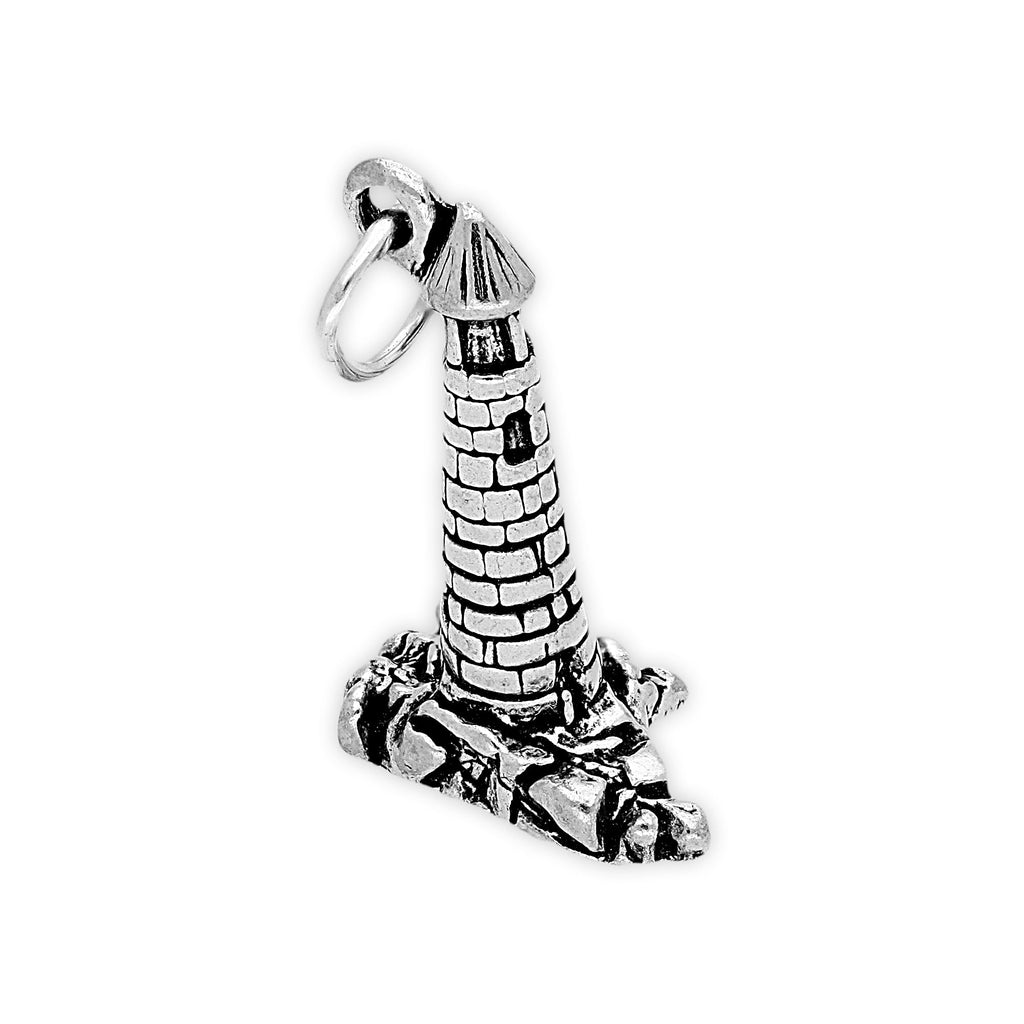Sterling Silver Lighthouse Charm