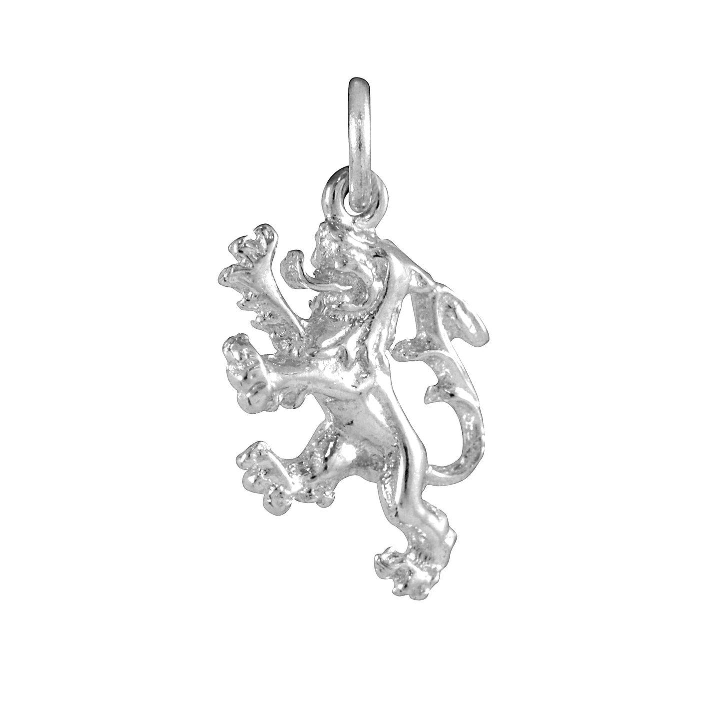 Sterling Silver English Lion Charm