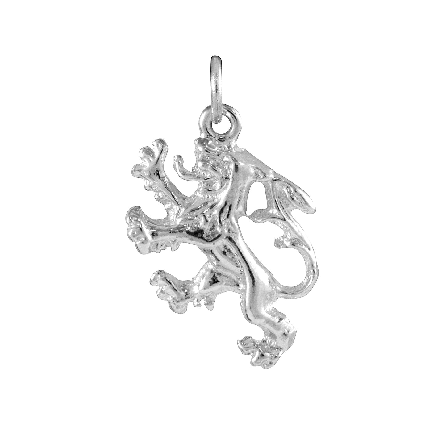 Sterling Silver English Lion Charm