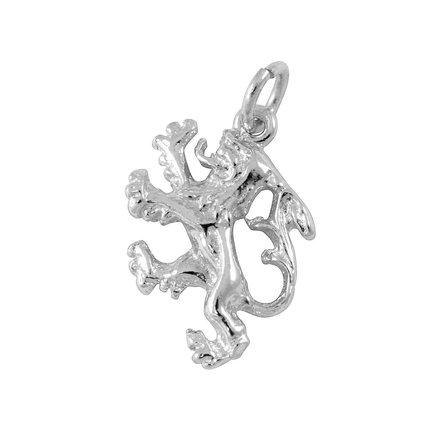 Sterling Silver English Lion Charm