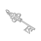 Sterling Silver 21st Birthday Key Charm