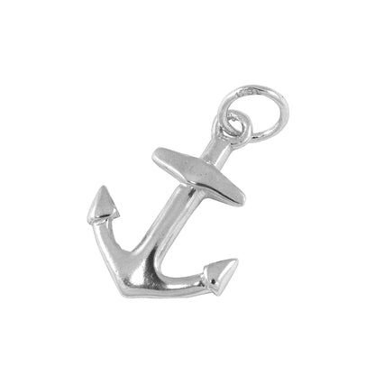 Sterling Silver Ships Anchor Charm