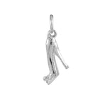 Sterling Silver High Heeled Shoe Charm