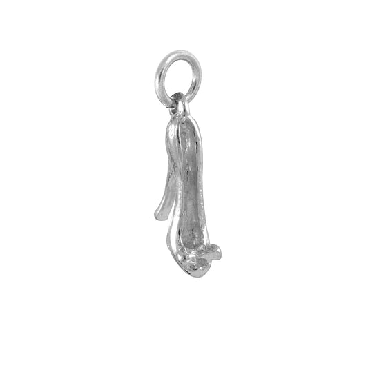 Sterling Silver High Heeled Shoe Charm