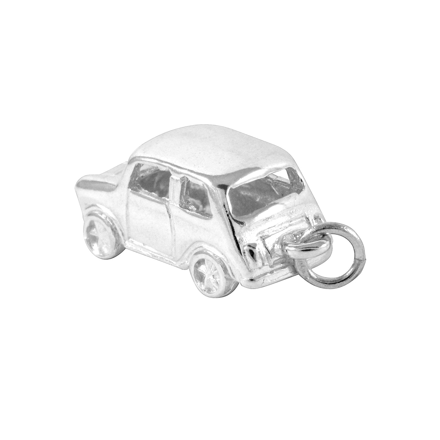 Sterling Silver Large Mini Car Charm