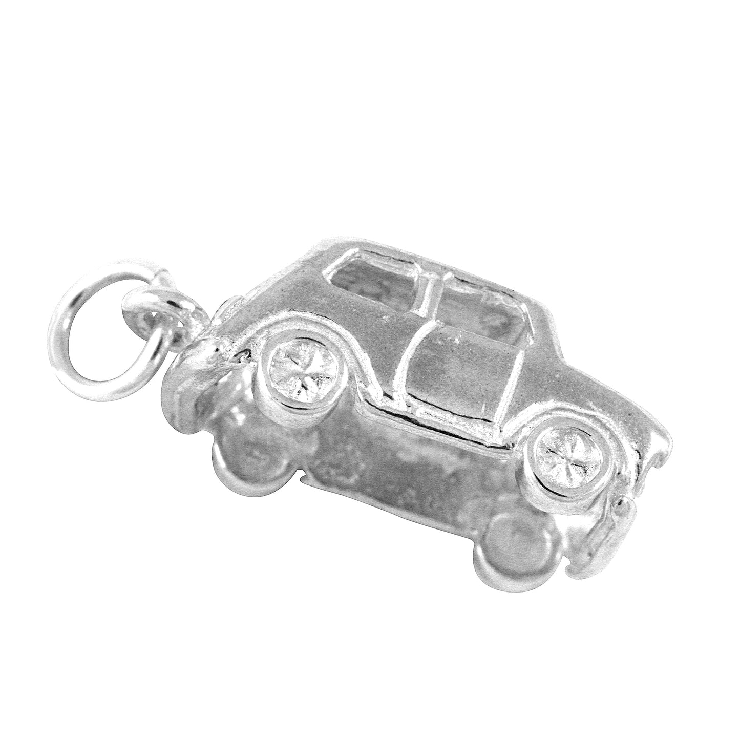 Sterling Silver Large Mini Car Charm