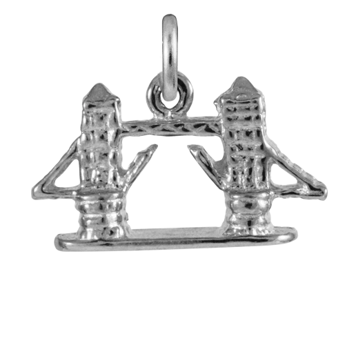 Sterling Silver Tower Bridge London Charm